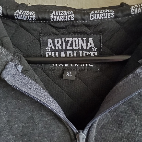 NWT Arizona Charlie's Casino Zippered Hoodie Unisex Size XL - Picture 3 of 13